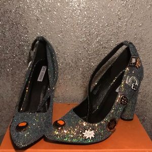 Cape Robbin glitter pumps